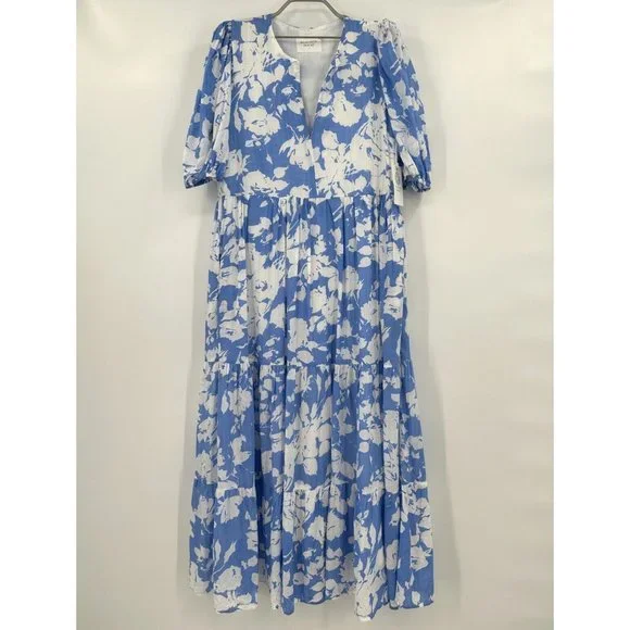 chinese dress ladies Saffron Floral Cisco Maxi Dress
